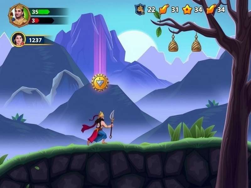 Hanuman S Daring Quest Gameplay Screenshot
